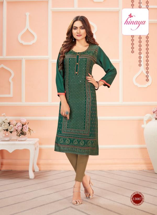 Hinaya Tiara 6 Fancy Rayon Designer Kurti